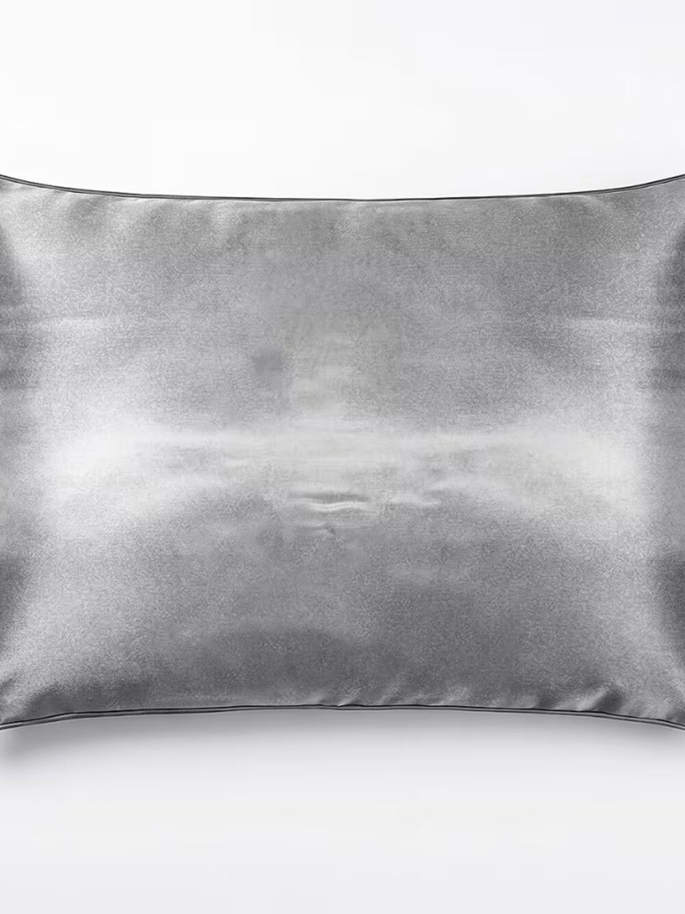 Betty Dain Standard Size Satin Pillowcase in Slate Grey - Set of 2 - New in Box